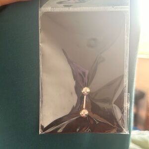 Body ear lip nose Straight piercing barbell